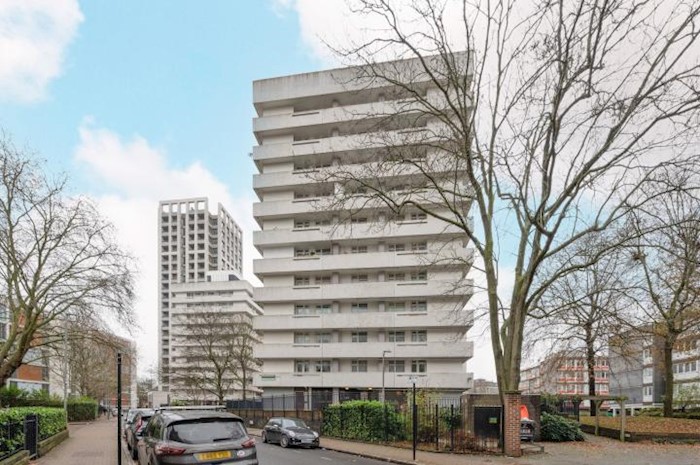 Shaw Court, Winstanley Estate, Battersea, London, SW11, Reino Unido