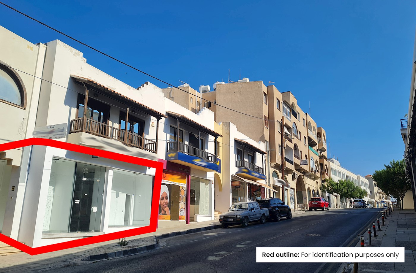 2 contiguous Ground floor Shops with basement in Agios Theodoros, Paphos 1/15