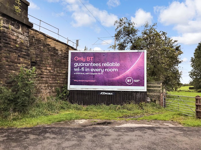 Advertising hoarding at London Road, Adlington, Macclesfield, Ηνωμένο Βασίλειο
