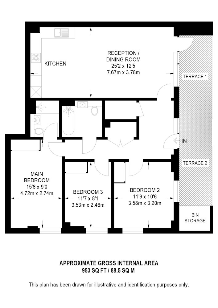 Flat 4, Cadmium Apartments, Harrow, 225 Harrow View, HA1 4GP