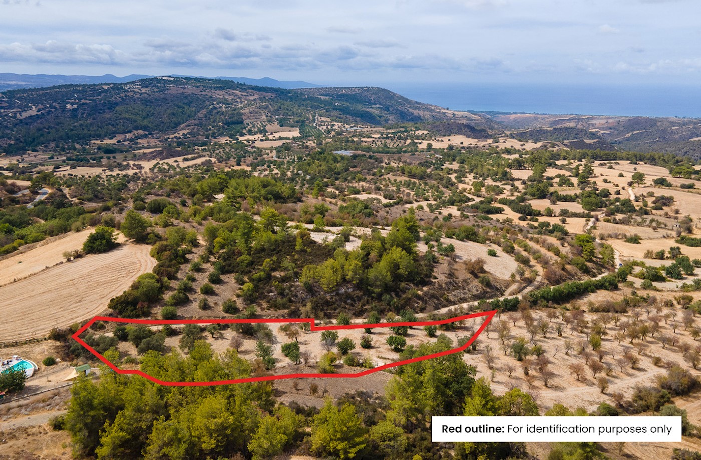 Agricultural field in Lysos, Paphos 1/3