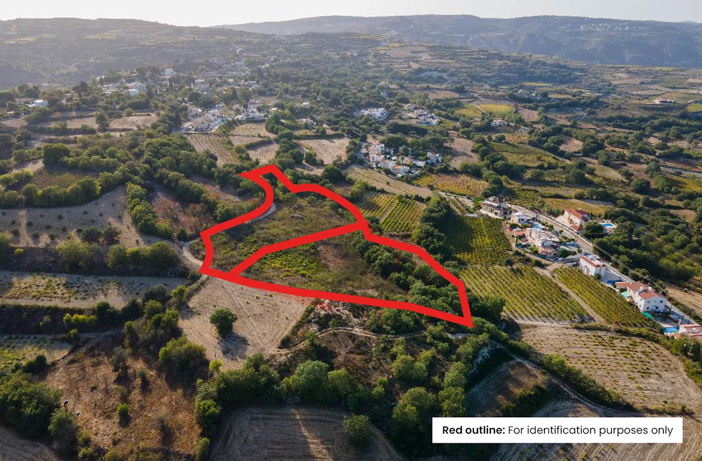 2 x Contiguous Residential fields in Stroumbi, Paphos 1/3