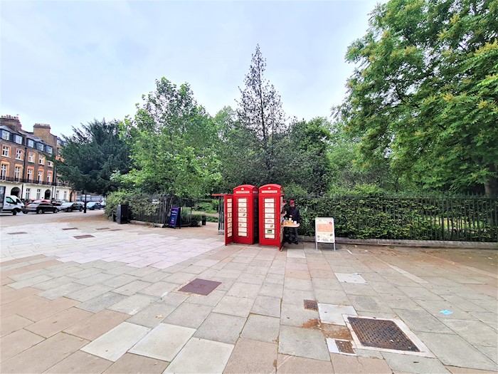 Telephone Kiosk 2, opposite Imperial Hotel, Russell Sq, WC1, United Kingdom