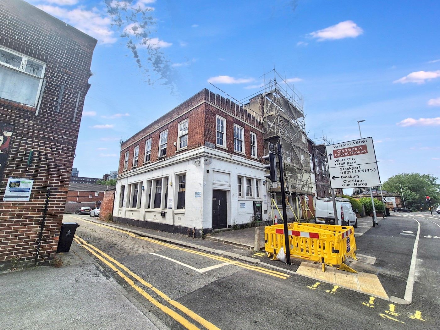End-of-Terrace Commercial Building