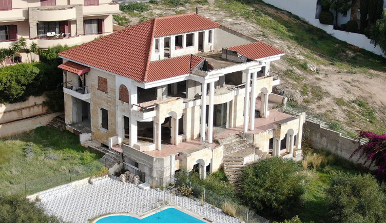 Semi-completed Villa with sea views in Mouttagiaka, Limassol 1/14