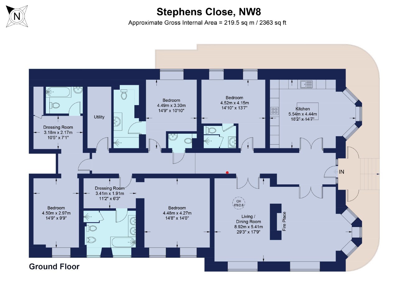 Substantial Four Bedroom Flat