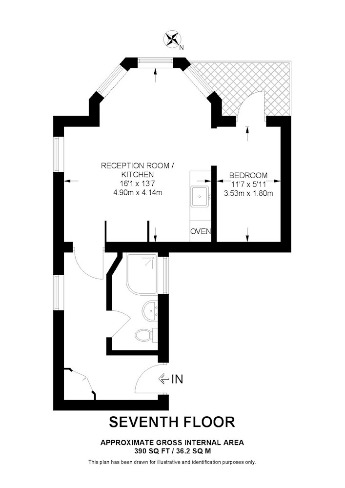 66 Neville Court, 8 Abbey Road, London, NW8