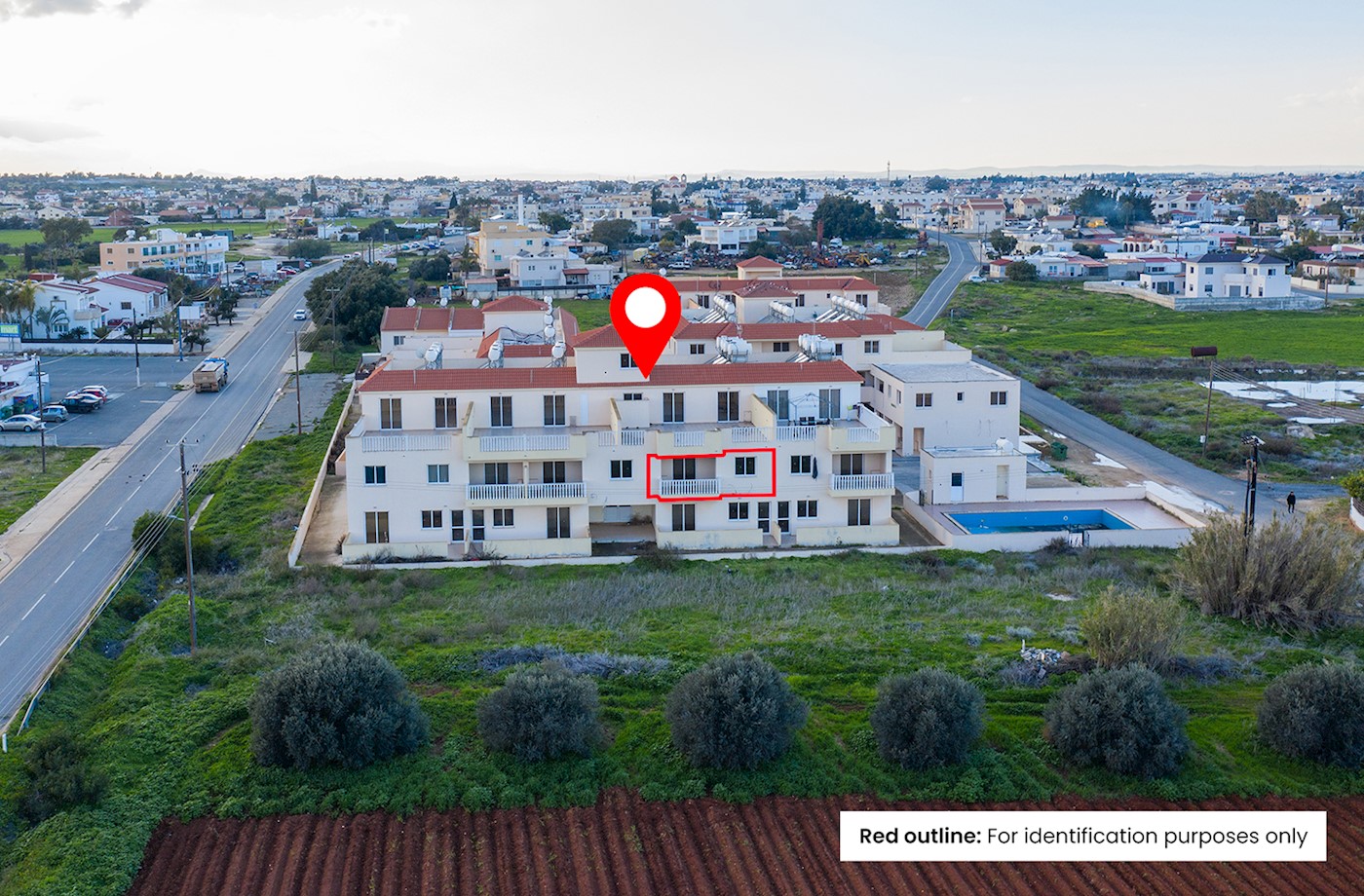 One bedroom apartment (A15) in Xylofagou, Larnaca 1/5