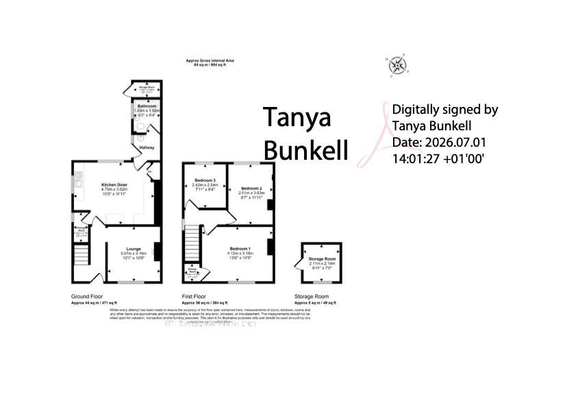 Freehold Two Floor Semi-Detached House
