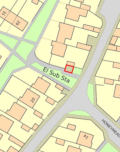 Former substation, Honeymeade Close, Bury St Edmunds IP31 2EF, United Kingdom