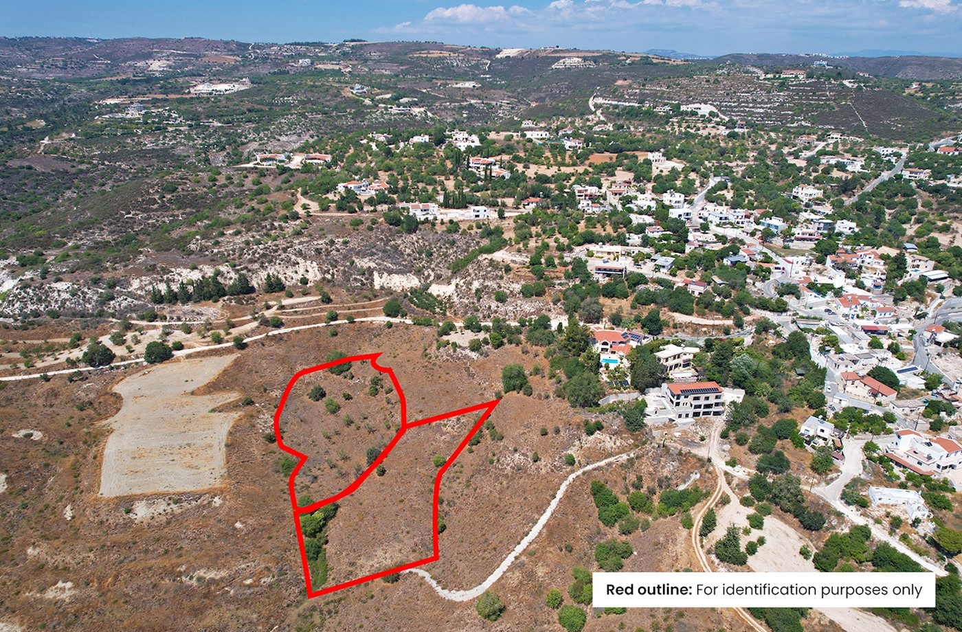 2 x Residential Fields in Armou, Paphos 1/3