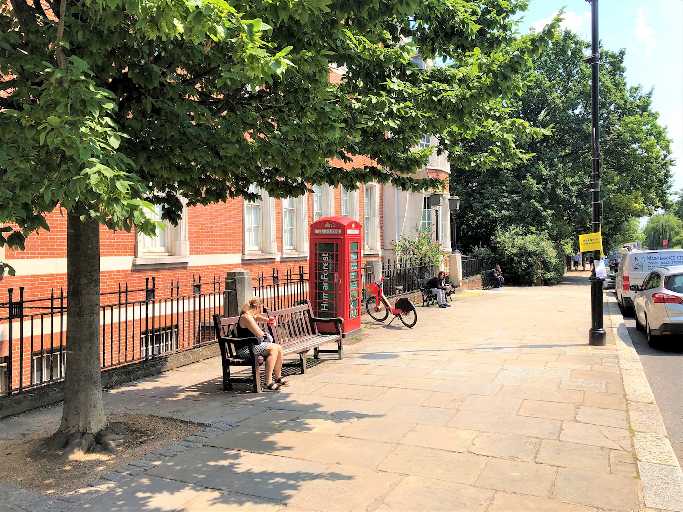 Telephone Kiosk o/s Police Station, Rosslyn Hill, Camden, NW3 1ND