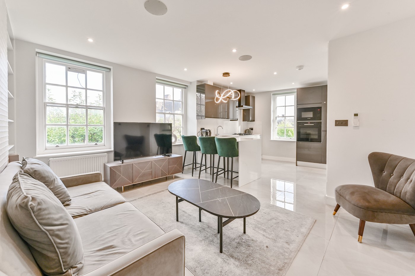 Two-Bedroom Maisonette in a Mansion Block