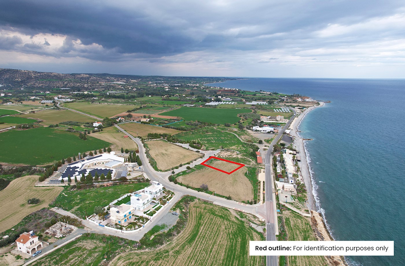 Touristic Plot in Agios Theodoros, Larnaca 1/4