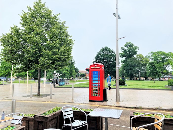 Telephone Kiosk at Waterside / Sheep Street, Stratford upon Avon, United Kingdom