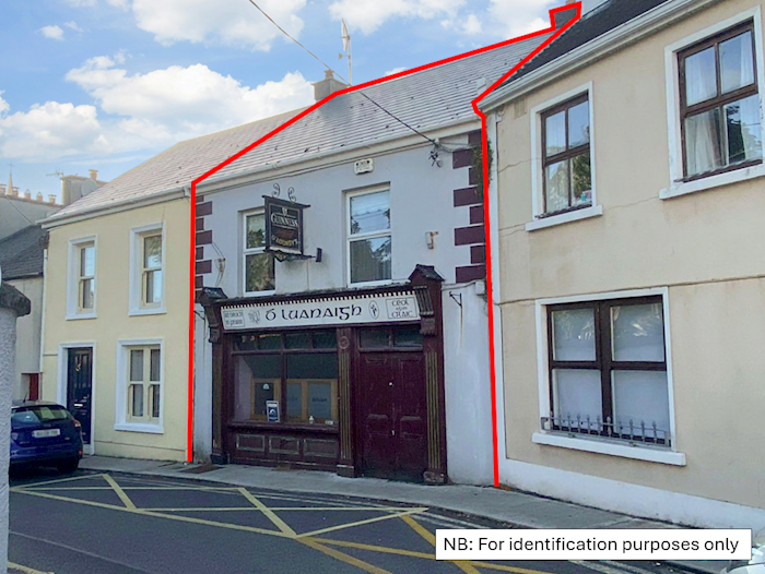 Former Public House at John Street, Kilrush, Co. Clare, Ireland