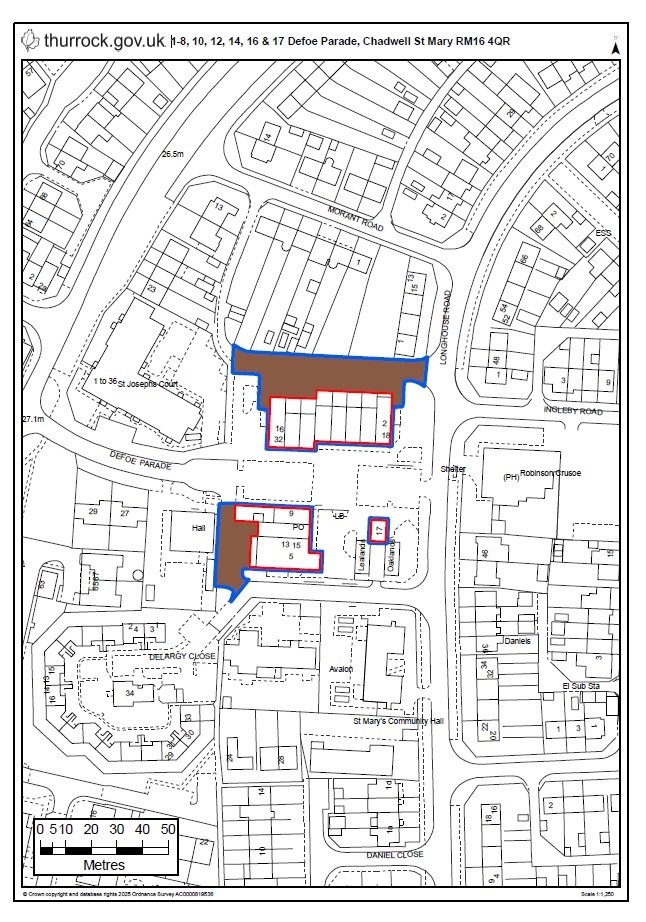 1-8,10,12,14,16 & 17 Defoe Parade, Chadwell St Mary, RM16 4QR