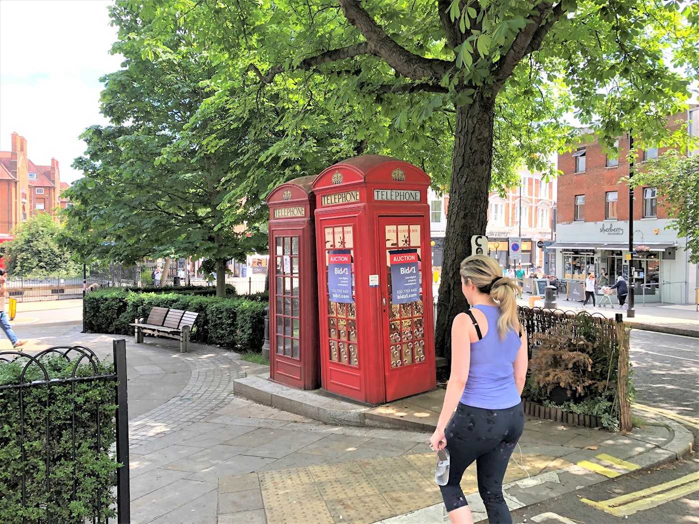 Telephone Kiosk at Pond Street / South End Road, Camden, NW3 2PS 1/3