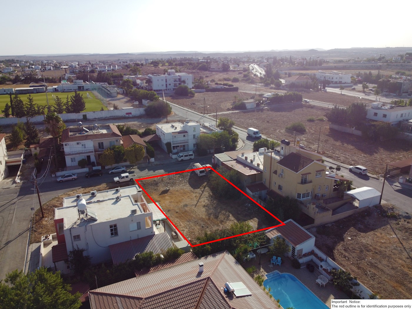 Residential plot in Geri, Nicosia 1/4
