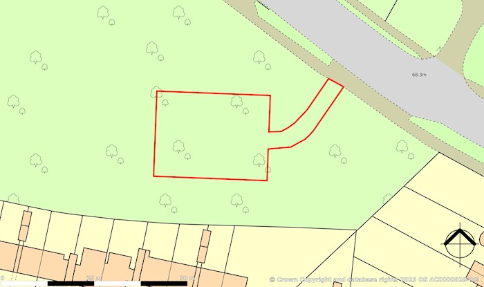 Land at the junction of Ifield Avenue and Crawley Avenue, Crawley, Surrey RH11 7JS, United Kingdom