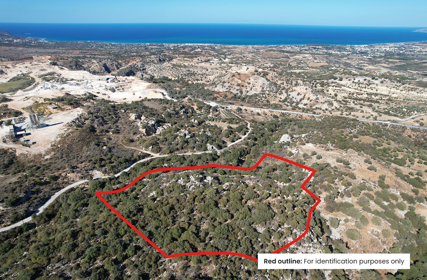 Agricultural field in Drouseia, Paphos 1/2