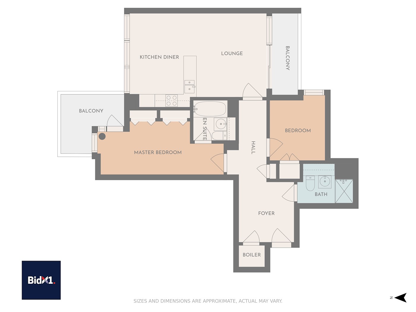Apartment 9 Baltrasna House, Spencer Dock, IFSC, D... BidX1