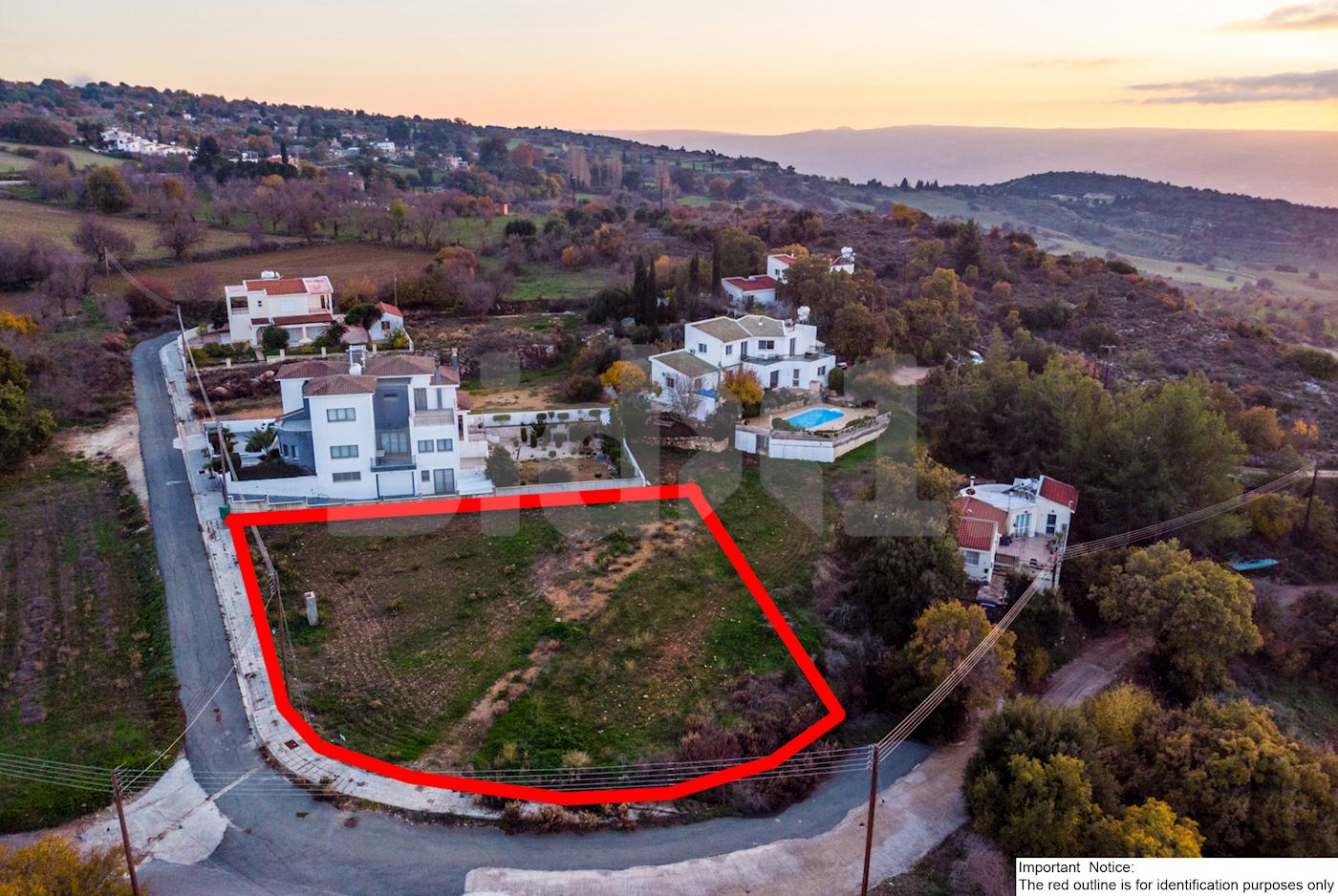 Residential plot in Lysos, Paphos 1/4