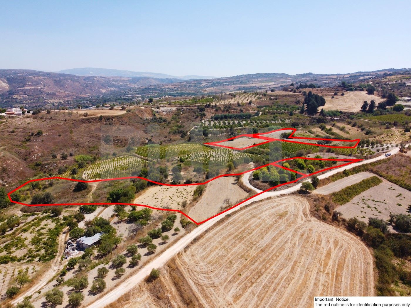 4 x Fields in Theletra, Paphos 1/3