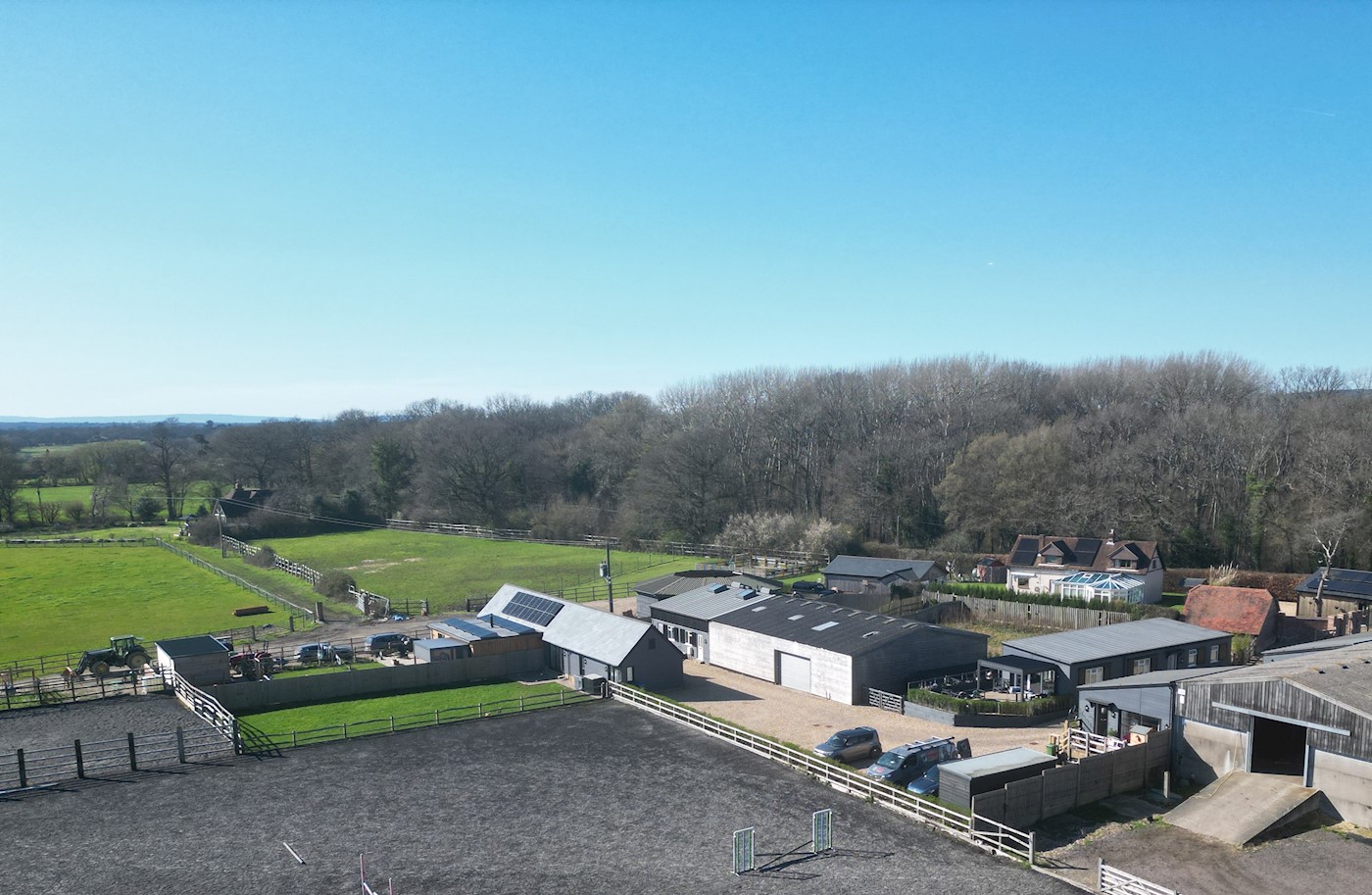Freehold Residential Development Site with Four Dwellings and Barn