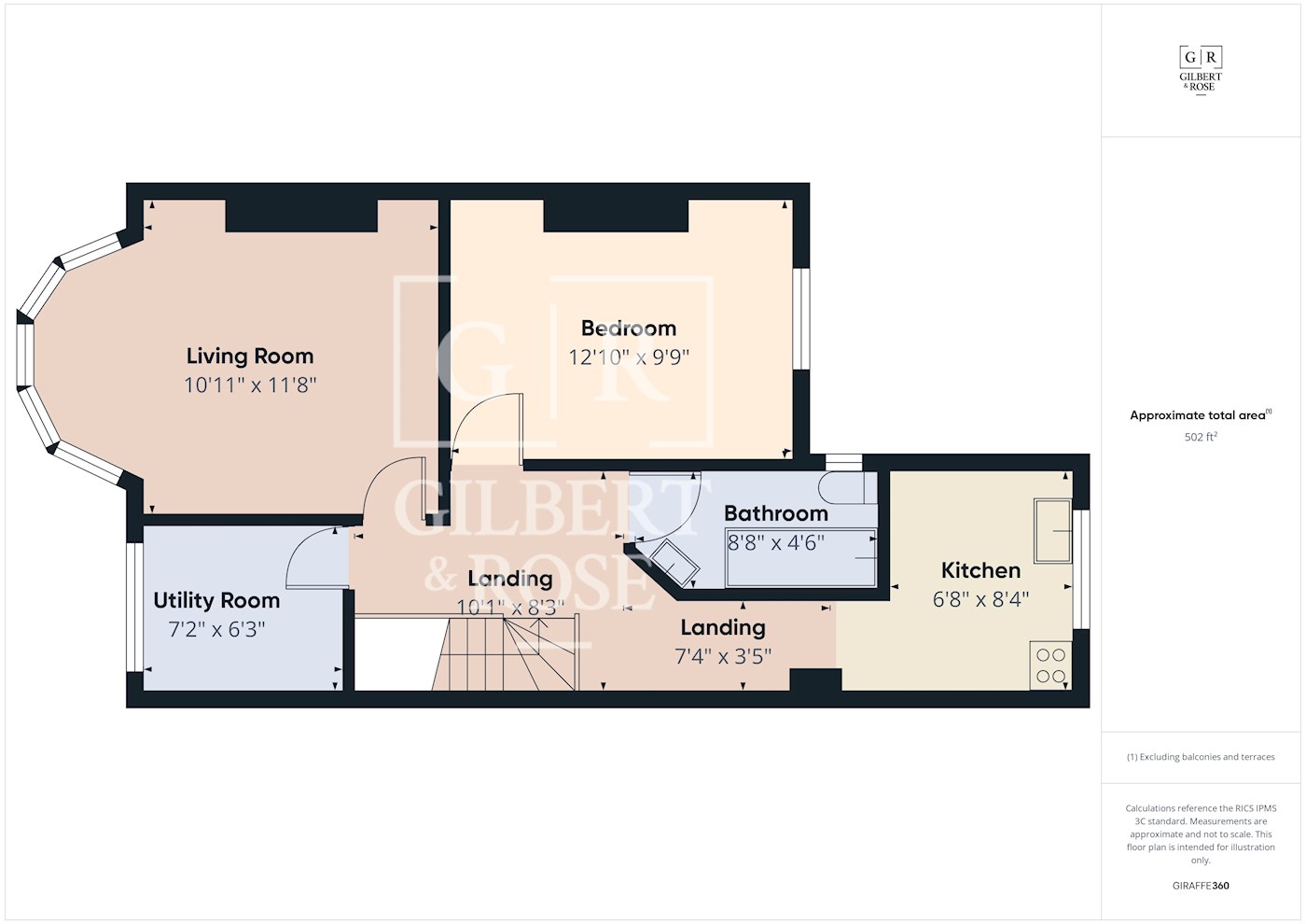 Generously Proportioned Two-Bedroom Apartment