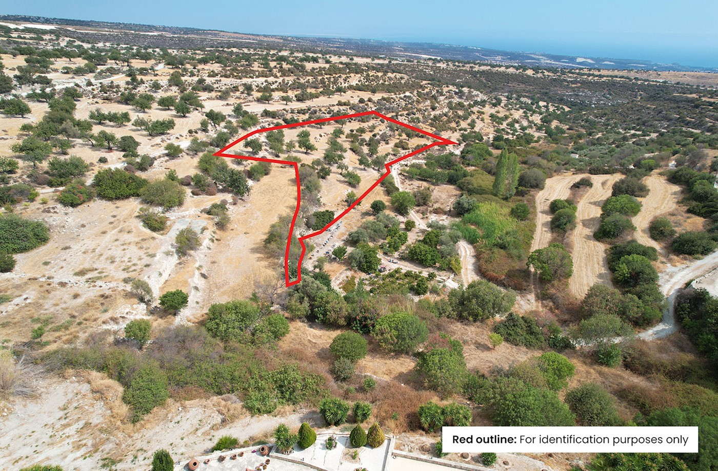 Residential field in Prastio Avdimou, Limassol 1/3