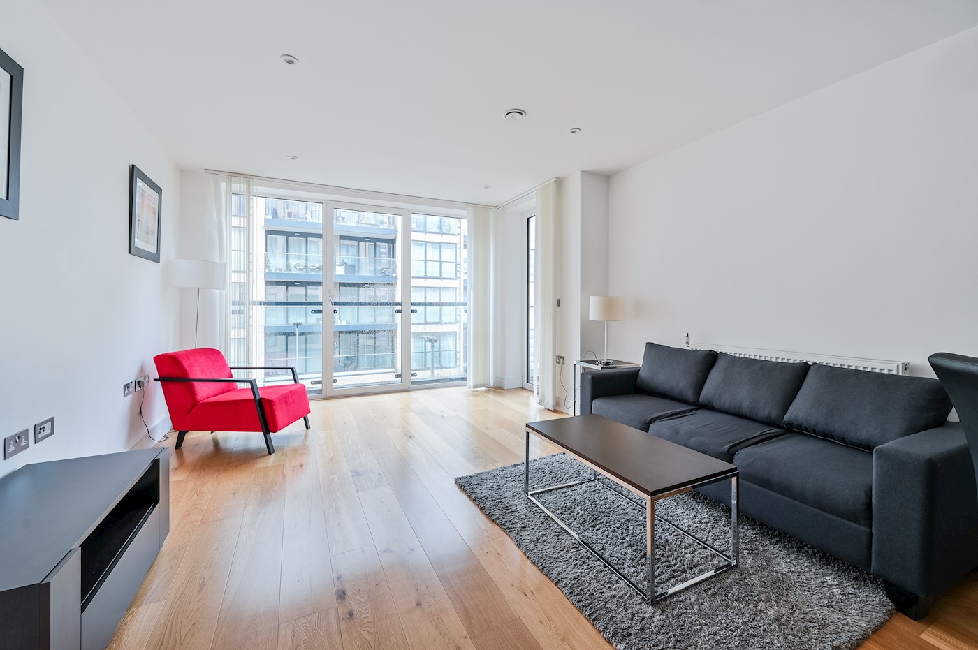 First-Floor One-Bedroom Apartment with Private Balcony