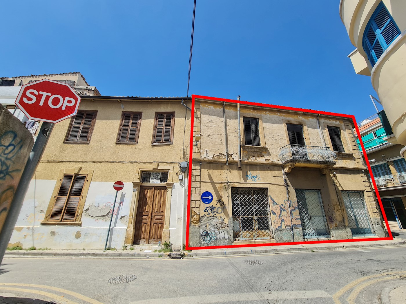 1/2 Share of a Τwo-storey building in Faneromeni (parish), Nicosia 1/6