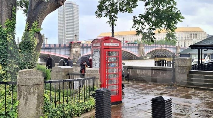 Telephone Kiosk, Albert Embankment / Lambeth Palace Rd, Reino Unido