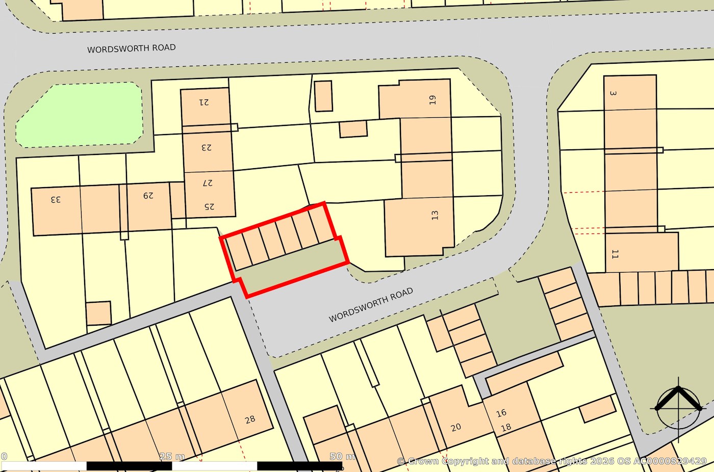 Garages at Wordsworth Road (Site 2)