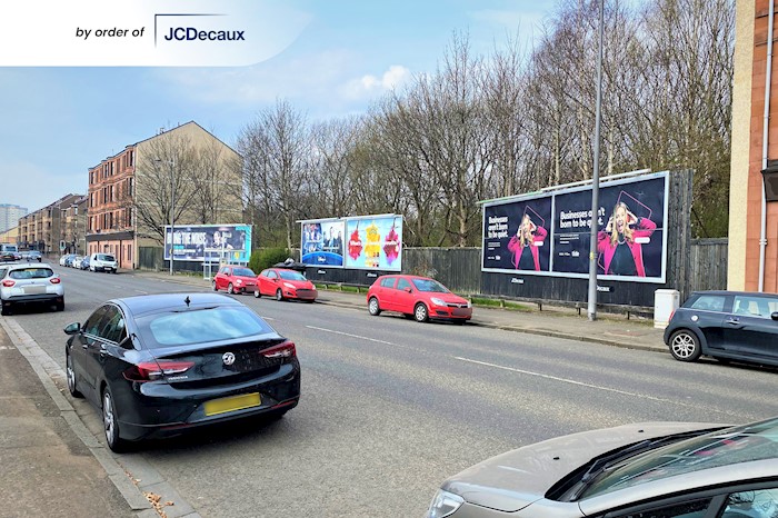 Advertising Hoarding, Dumbarton Road, Glasglow, Scotland G81 4EA