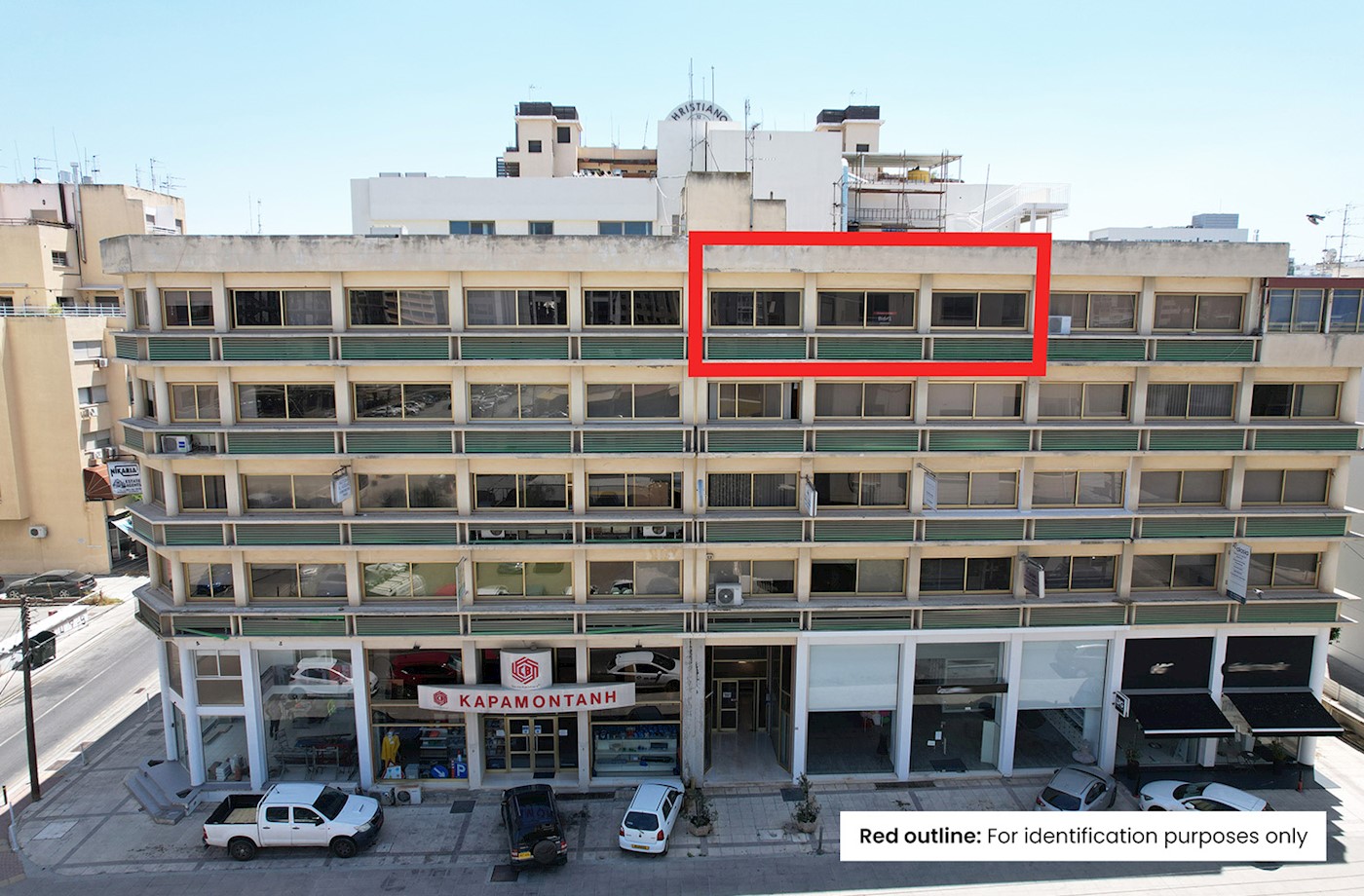 Office on the 4th floor in Agioi Omologites, Nicosia 1/11