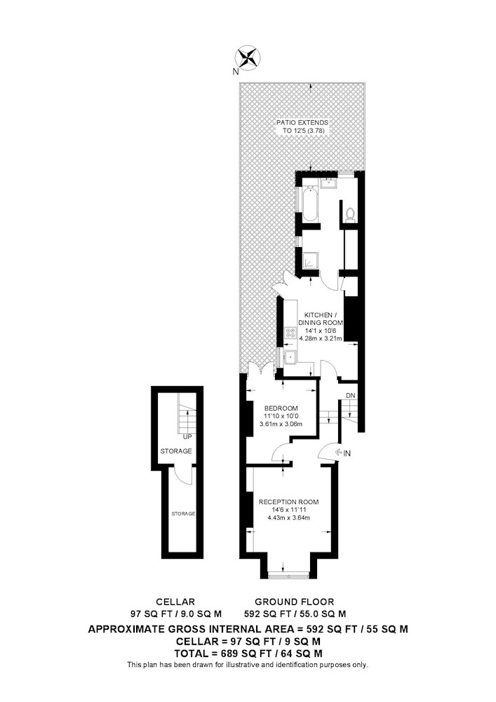 69A Comyn Road, London, SW11