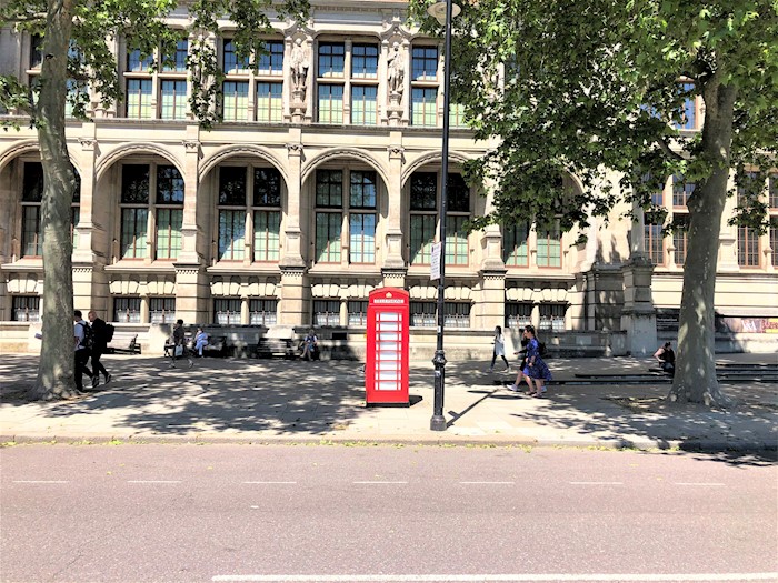 Telephone Kiosk, o/s V & A Museum, Cromwell Road, London, SW7, Ηνωμένο Βασίλειο